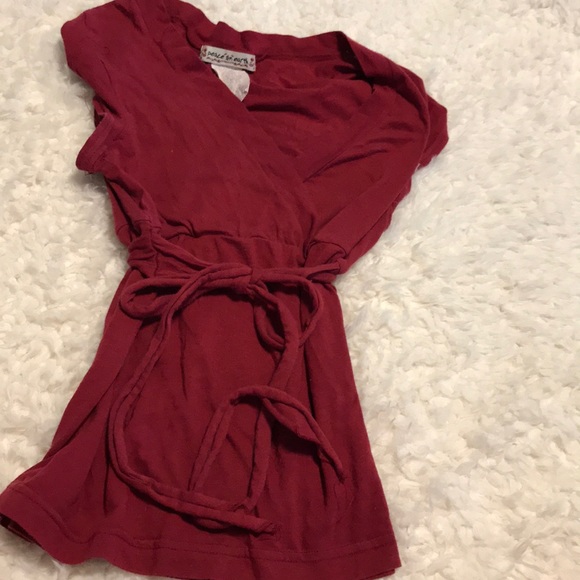 Burgundy Short Sleeve Tee - Picture 1 of 3